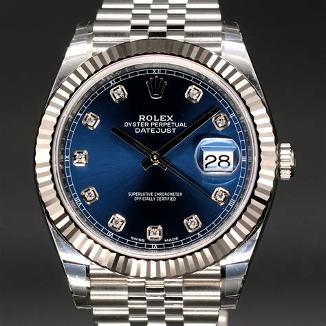 large face rolex watches|rolex datejust blue face 41mm.